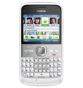 Nokia E5 Vit | OKEJ SKICK | OLÅST