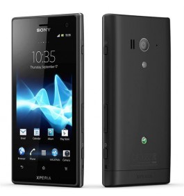 Sony Xperia Acro S Svart | TOPPSKICK | OLÅST