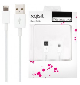 XQSIT Sync Cable 1 Meter till iPhone 5/6/7