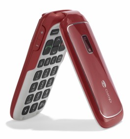 Doro PhoneEasy 608 Röd | TOPPSKICK | OLÅST