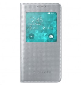 Samsung Galaxy Alpha 32GB SM-G850F Silver fodral med fönster | GOTT SKICK | OLÅST