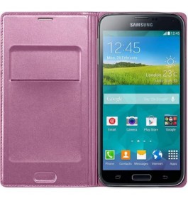 Samsung Galaxy S5 SM-G900F 16GB Rosa Plånboksfodral | TOPPSKICK | OLÅST 