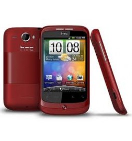 HTC Wildfire Röd | GOTT SKICK | OLÅST