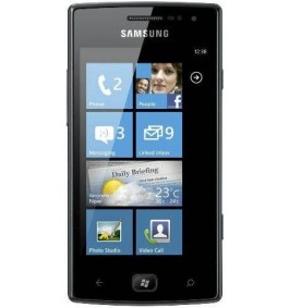 Samsung Omnia W GT-i8350 Svart |TOPPSKICK | OLÅST