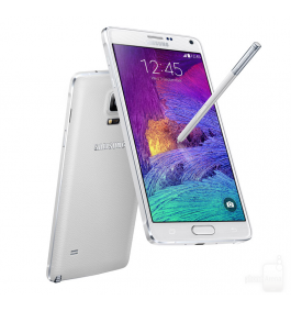Samsung Galaxy Note 4 SM-N910F 32GB Vit med Guldfodral | OKEJ SKICK | OLÅST