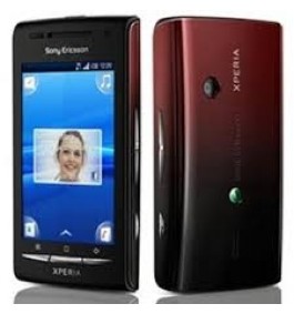 Sony Ericsson Xperia X8 Black Red | OKEJ SKICK | OLÅST 
