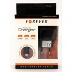 Forever Reseladdare Micro USB med USB kabel - Svart