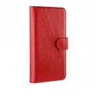 XQISIT Wallet Case Eman Plånboksfodral Medium Röd