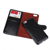 Plånboksfodral exklusivt magnet iPhone 5/5S/5SE - Svart