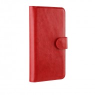 XQISIT Wallet Case Eman Plånboksfodral Medium Röd