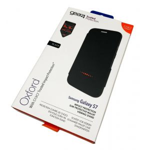 GEAR4 Samsung Galaxy S7 BookCase fodral - Svart